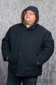 синий