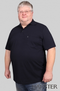 синий HANSTER Футболка Ф "поло" 1 ( синий)
