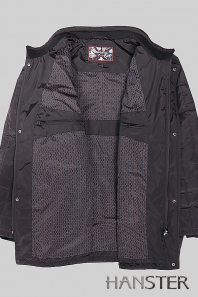 HANSTER Куртка "Конгресс" КСТ-54/1  (черный/коричневый)