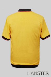 HANSTER Футболка Ф "поло" 1ПМ (желтый/черный)