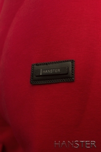 красный HANSTER Толстовка Т-1/2 футер 3х нитка (красный)