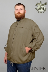 HANSTER Куртка-ветровка лён "Рио" КВП-3 (Хаки)