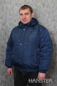 синий
