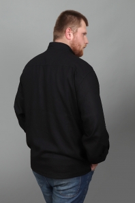 HANSTER Куртка-ветровка лён "Рио" КВП-3 (черный)