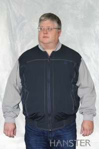HANSTER Куртка-ветровка без подкладки "Шеф"  КВП-1  (ночной лес/серый)