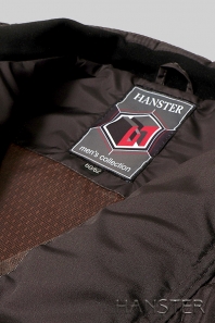 HANSTER Куртка "Бридж" КСТ-43/1 (серо / коричневый)