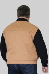 HANSTER Куртка-ветровка без подкладки "Шеф"  КВП-1  (Camel/т.синий)