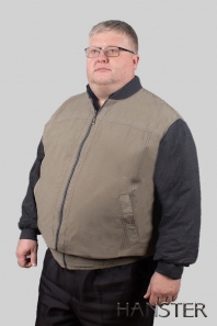 HANSTER Куртка-ветровка без подкладки "Шеф"  КВП-1  (хаки/антрацит)