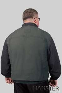 HANSTER Куртка-ветровка без подкладки "Шеф"  КВП-1  (серый/антрацит)