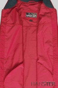HANSTER Куртка-ветровка без подкладки КВП-4 "Лидер Sport"  (красный)
