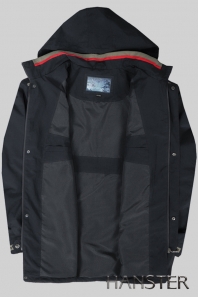 HANSTER Куртка-ветровка КВ-29 "Тайфун-3"  (черный)
