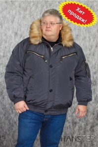 Антрацит HANSTER ОЖИДАЕТСЯ!!!Куртка "Авиа" КА-28/3 (искусственный мех) (Антрацит)