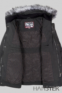 HANSTER Куртка "Хаски" КА-301/2  (черный)