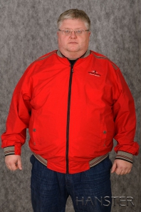 красный Мужская одежда больших размеров (красный)